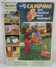 1978 VTG 1970's SEARS CAMPING & RECREATIONAL VEHICLES EQUIPMENT 55 PG CATALOG picture