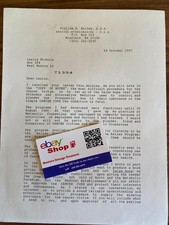 SIGNED Dr. William Kelley Conspiracy STEVE McQUEEN Scientology Cancer MURDER Ltr picture