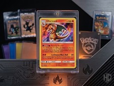 ⁠Pokemon Charizard SM226 Promo Holo Black Star Team Up TCG NM picture