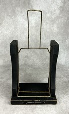 Vintage Johnnie Walker Scotch Bottle Cradle Pour Stand 15” picture