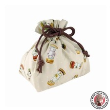 NEW Toa Metal Mofusand 53-3062 Drawstring Lunch Bag Hamburger picture