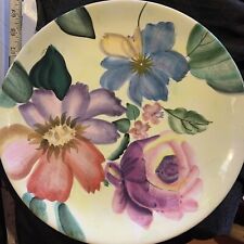 Pfaltzgraff Flower Market Dinner Plate Large 10.5” Beautiful Floral Hand Painted picture