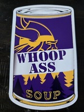 Minnesota Vikings soup MAGNET - Skol Vikings parody magnet picture