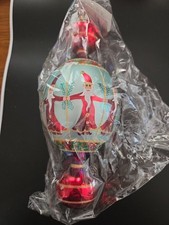 Radko 15th Anniversary CIRCLE OF SANTAS Drop 00-1411-0 Christmas Ornament 10