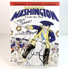SIGNED George Washington Leads The Way Bentley Boyd Mount Vernon COMIX picture