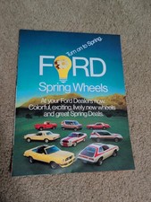 1977 Ford Dealer Spring Brochure Cobra II Mustang F150 F250 LTD Pinto picture