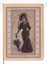 Single Vintage Playing Card U.S. Wide Named 