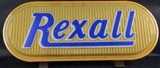 1950s REXALL Drug Store Sign 49 Inches picture