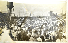 WWI 1917 Antique Photo Oklahoma Wounded Soldiers Returning Home picture