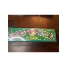 Sealed 1990 Baseball collectors complete set picture