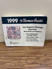 1999 Thomas Guide Los Angeles / Orange Counties Street Atlas ~ Zip Code Edition picture