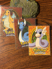 Topps Pokémon 1999 Dragonite 3-Card Lot Gotta Catch ’Em All English picture