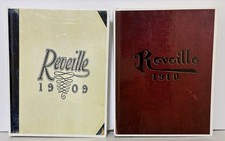 1909 and 1910 Mississippi A&M State Bulldogs REVEILLE Yearbooks - REPRINTS picture