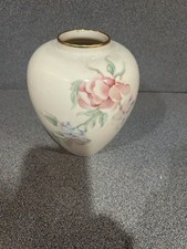 Lenox Vase Ivory With Flowers picture