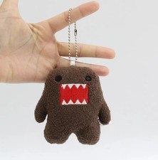 Sekiguchi Domo-kun Mini plush Mascot Key Chain H9×W8×D4cm NHK Television NWT JP picture