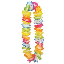 Beistle Two-Tone Hawaiian Fabric Lei- 1 pc., 36 inches, Yellow picture