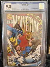 Wolverine 54 cgc 9.8 wp marvel 1992 picture
