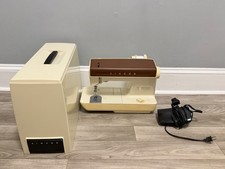 Vintage Singer Creative Touch Fashion Machine 1036 Sewing Machine Case Pedal picture