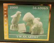 Department 56 Snowbabies Figurine I'm An Artist picture