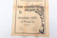 Vintage Panama City Florida Tourism Brochure F.M Nelson Mayor Gulf Port Ephemera picture