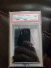 2024 Topps Chrome Star Wars Galaxy Art Of The Sith Darth Vader #AS4 PSA 9 picture