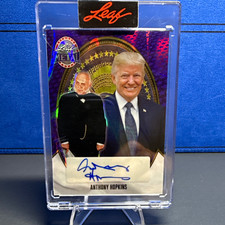 Leaf Metal 2024 Anthony Hopkins Hard Signed Auto BA-AH1 Serial #1/1 picture