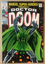 Marvel Super-Heroes #20 (1969) | solo Dr. Doom | VF - | 7.5 | NICE picture