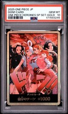 Heroines Special Set Don Card Gold One Piece Japanese PSA 10 picture