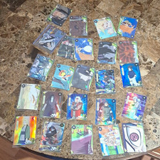 Bandai Naruto Shippuden Trading Card Lot 24 English Hologram Tsunade Sasuke picture