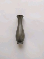 Vintage KDM Royal Holland Daalderop Pewter Bud Vase Silver Made in Holland 4.5