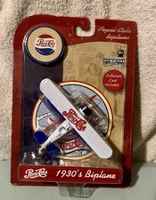 Gear Box 1930’s Pepsi-Cola Spearman Die Cast Biplane Collectible picture