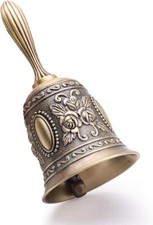 Domestar Hand Bell Call Bell Brass Wedding Bells Christmas Bells picture