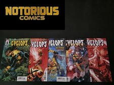 Cyclops 1-5 Complete Comic Lot Run Set Shadows of Tomorrow Marvel Collection picture