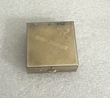 MCM Portable Travel Pocket Ashtray Brass Compact Flip Out Cigarette Holder picture