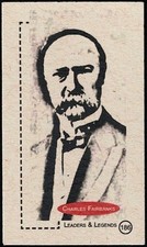 CHARLES FAIRBANKS - 2011 'LEADERS & LEGENDS' Card #186 - US VICE-PRESIDENT picture