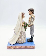 Disney Jim shore Traditions by Enesco Tangled Rapunzel and Flynn  Wedding VHTF  picture