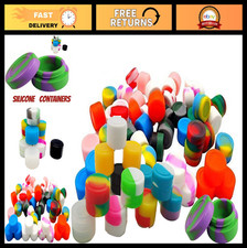 100Pcs 5ML Silicone Non-Stick Containers - Multi-Use Reusable Oil Storage Jars picture