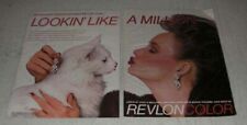 1983 Revlon Cosmetics Ad - Lookin' Like a Million picture