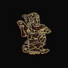 Usinger's Sausage Magnet Flexible Rubber Fridge Magnet Advertise '70s picture
