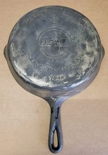 Vintage Griswold No. 8 Cast Iron Skillet Model 704P Large Block Logo picture