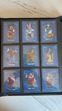 2024 Topps Chrome Disney Sapphire Complete Set 1-200 +Binder Mickey, Elsa, Etc. picture