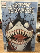 Extreme Venomverse 5 (2023) Peach Momoko Jeff the Shark Variant NM Near Mint picture