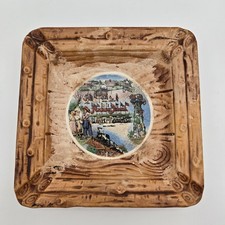 Vintage 1960s Fantasy Island Grand Island NY Souvenir Ashtray Dish Theme Park picture