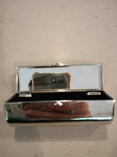 Vintage Sheridan Non Tarnish Silver Lipstick Holder picture