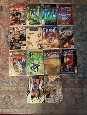 Vintage Marvel X-Men DC Comic Book Lot picture