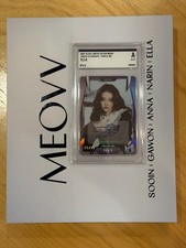 2026 Teleca Limited Edition Meovv Ella Autograph Purple BRG Authentic picture