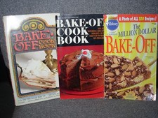 Vintage-3 Pillsbury vintage Bake Off Cook Books-18th, 19th, 37th annual picture
