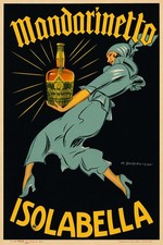 Mandarinetto Isolabella Vintage Ad Poster - 1930's Italian Art - 16x24” Premium picture