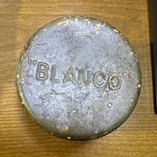 Antique Joseph Pickering & Sons BLANCO Tin Sheffield England Military WWI 3