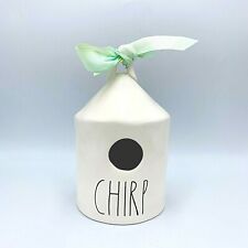 Raw Dunn CHIRP Teardrop Bird House With Bird On Back By Magenta picture